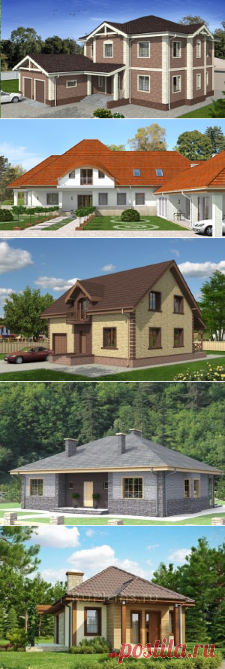 Проекты домов и коттеджей RuPlans