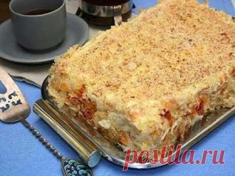Вкусная еда - кулинарные рецепты на каждый день!: ТОРТ НАПОЛЕОН С КОНЬЯКОМ
