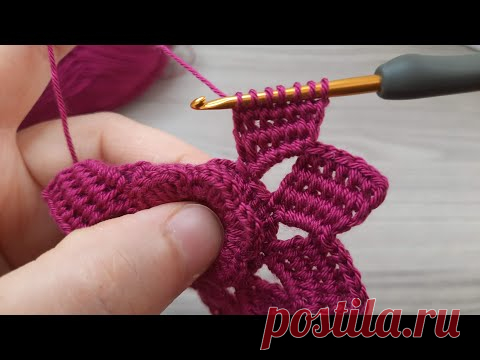 Super Easy Tunisian Knitting Crochet (Knitting Love)  * Muhteşem Tığ İşi Örgü Modeli