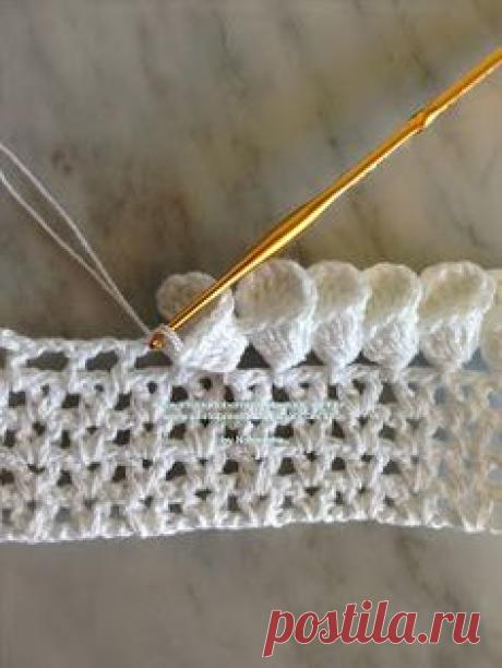 Crochet Petal Edging Pictorial by Oficina do Barrado…