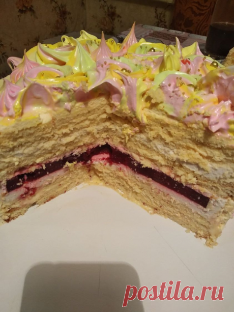 "Молочная девочка" - торт, который люблю, но редко пеку из-за названия. | DiDinfo | Яндекс Дзен