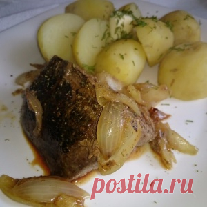 Печенка со сковороды