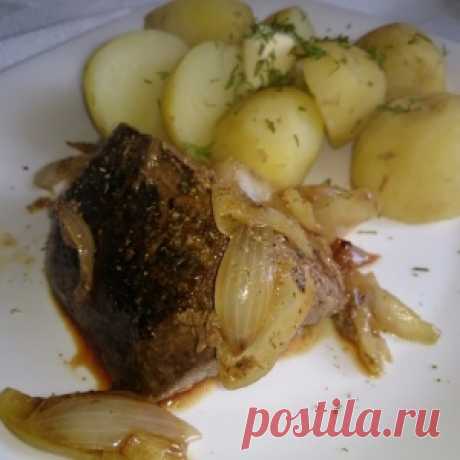 Печенка со сковороды