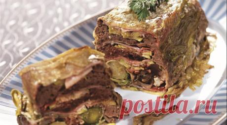 Старинный рулет из телятины. Пошаговый рецепт с фото на Gastronom.ru
