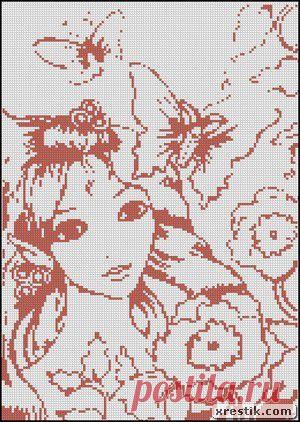 Нимфа | Девушки | Скачать схемы