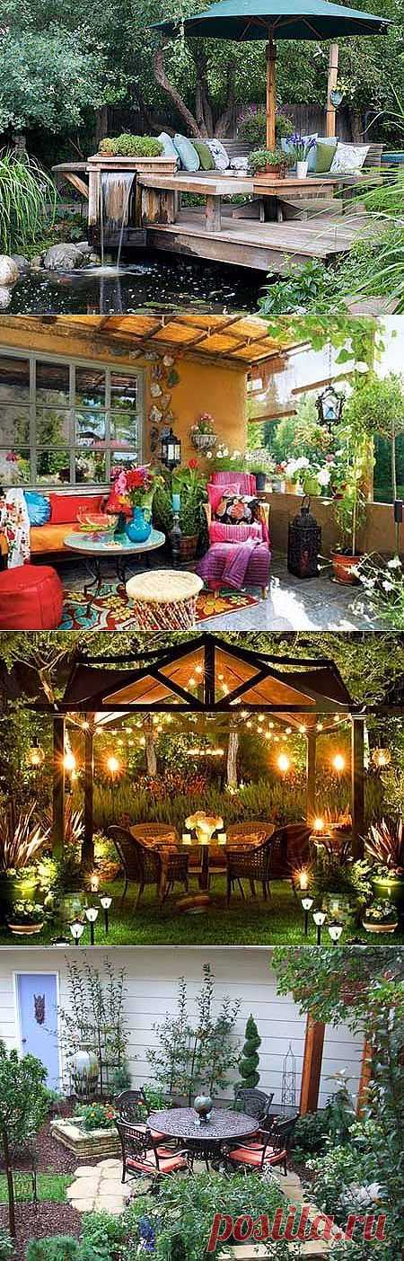 Дизайн сада своими руками: 10 ярких патио | ВСЁ ДЛЯ ДОМА