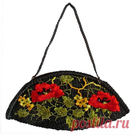 Стильные сумки для лета, крючком