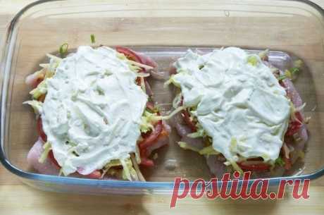 Куриная грудка под шубой