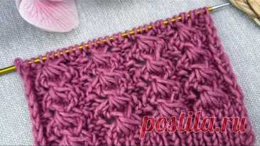 ЧТО ТО НЕВЕРОЯТНОЕ! УЗОР БЕЗ ЗАМОРОЧЕК. Вязание спицами для начинающих.