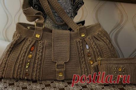 Irish crochet &amp;: CROCHET HANDBAGS. IDEAS WEB
