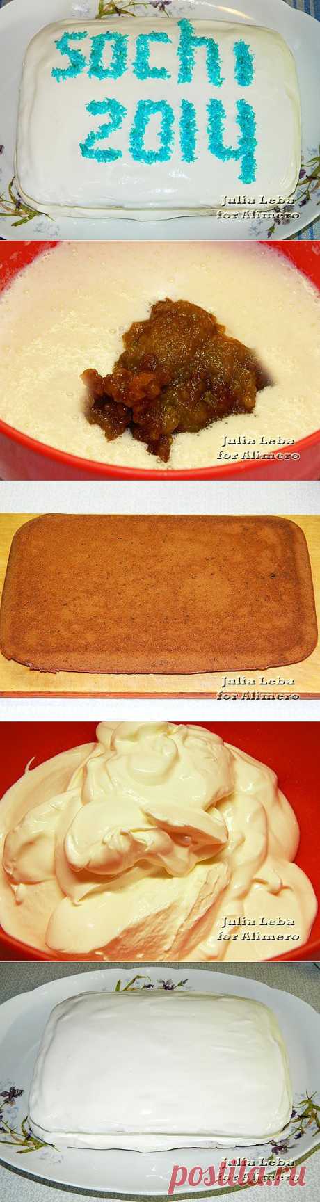 Быстрый торт к открытию Олимпиады "Сочи 2014".