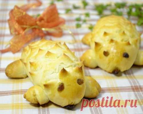 Пасхальная выпечка — сдобные ёжики с маком