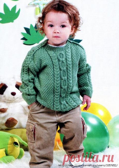 Пуловер на мальчика