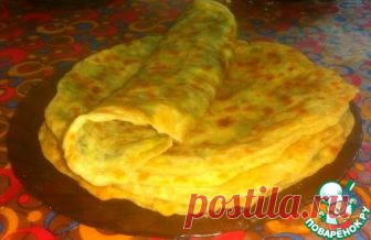 Заварные лепешки с сыром и зеленью – кулинарный рецепт