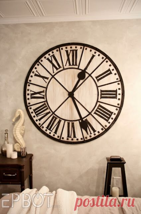 EPBOT: DIY Giant Tower Wall Clock