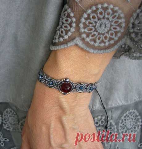 Браслеты в технике макраме — DIYIdeas