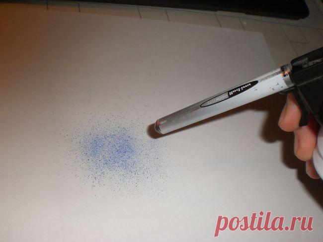 Делаем самостоятельно мини-баллончик с краской