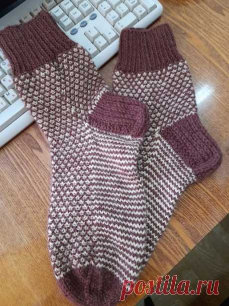 Носки спицами