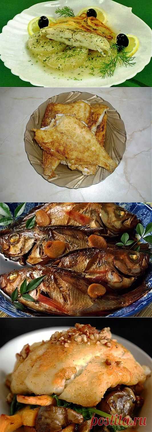 Блюда из камбалы.