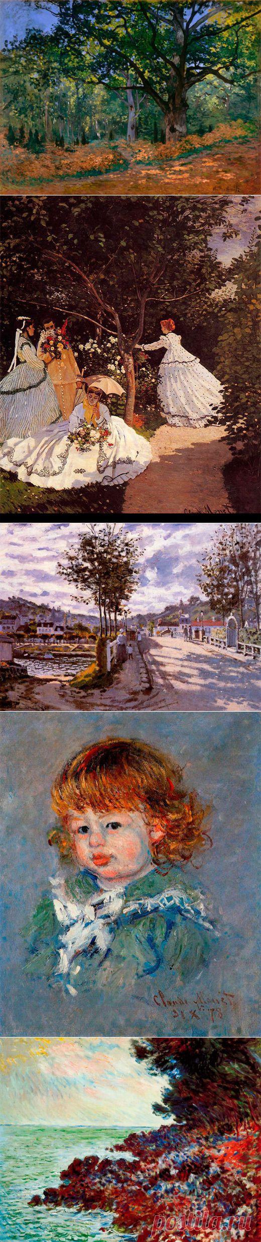 Французский импрессионист Клод Моне