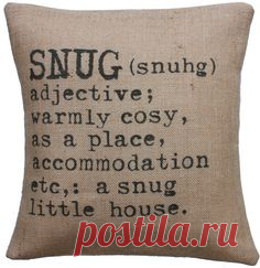 Love this one and 'cozy'! So cute.