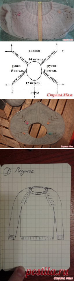 А не связать ли нам реглан сверху? Вяжем тут! - Хенд-Мейд | HANDMADE - Страна Мам