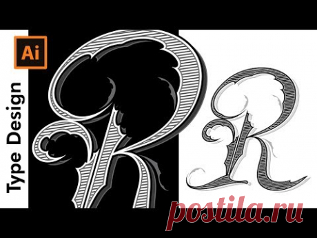 How to design the letter R with Dagubi Tribal Brushes in Adobe Illustrator. In this Adobe Illustrator Tutorial I teach you how to draw with brushes. Design y...