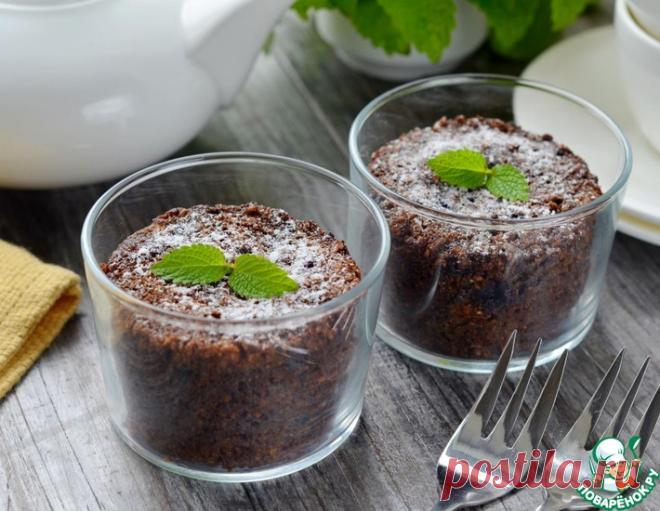 Овсяно-шоколадные кексы в микроволновке – кулинарный рецепт