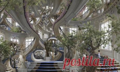 Эшер наших дней... | Удивительное и смешное в картинках