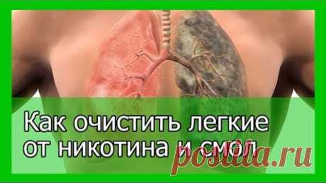 Лучший способ очистить легкие от никотина и смол