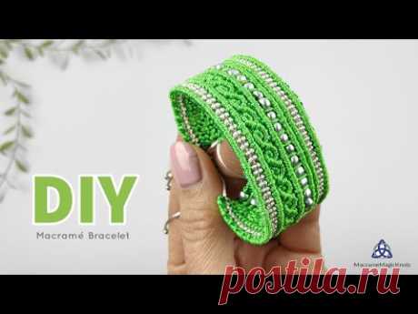 DIY Macrame Bracelet by MacrameMagicKnots
