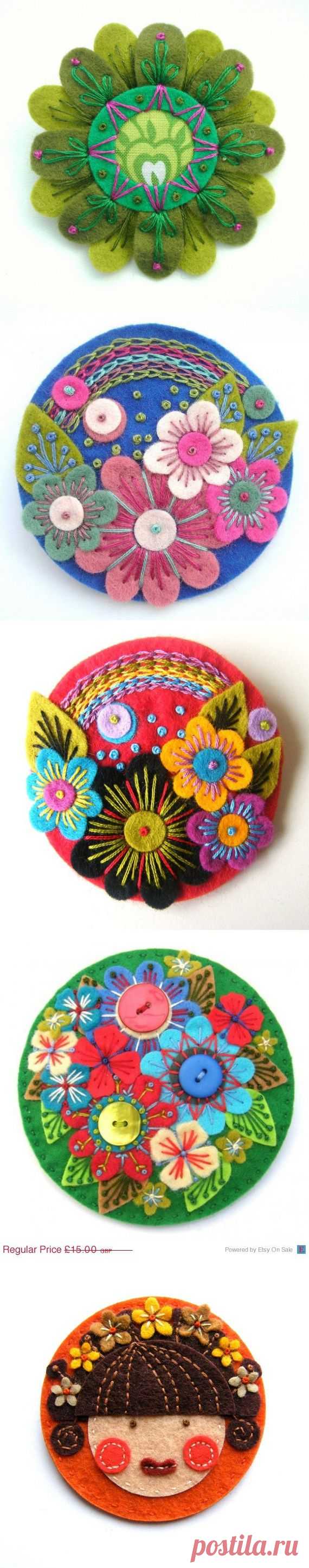 Аппликации из фетра Applique Originals / Аппликации /