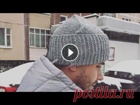 Шапка Спицами Часть 1 Шапка Спицами Часть 1...