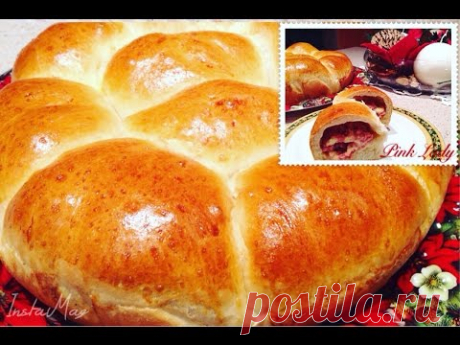 Фаршированный пирог/Danubio salato ~ Pink Lady