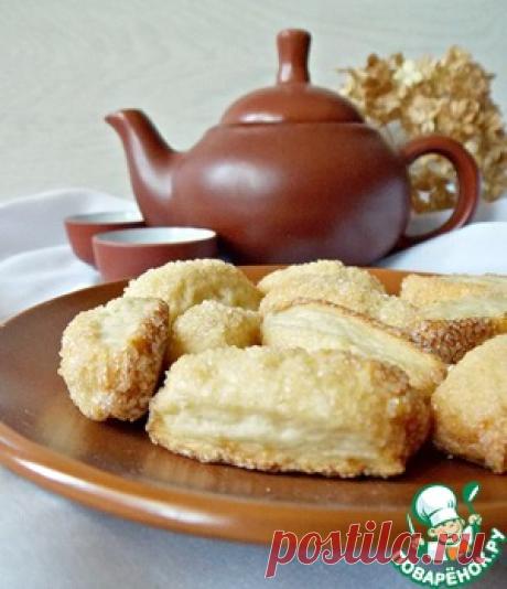 Постное сахарное печенье - кулинарный рецепт