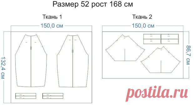 Выкройка платья-баллон с рукавом реглан - Сам себе мастер - медиаплатформа МирТесен