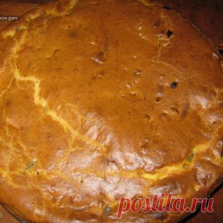 Закусочный пирог с куриной печенью