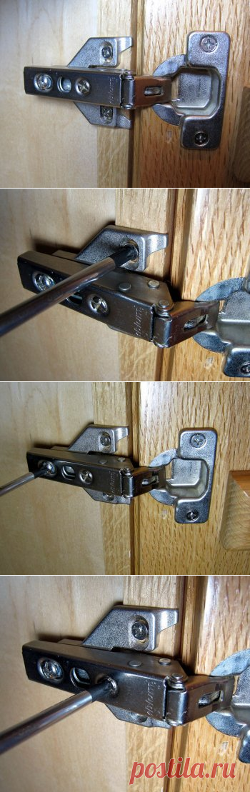 Сам себе мастер: регулируем дверцы шкафов и ящиков — Своими руками