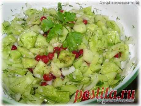 Огуречный салат - Готовим сами