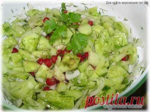 Огуречный салат - Готовим сами