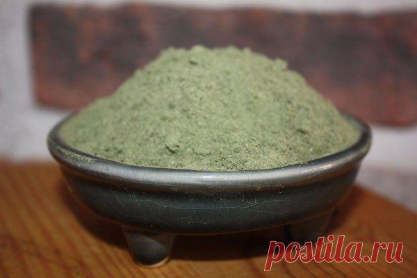 МАСКА ДЛЯ ВОЛОС ИЗ ХНЫ