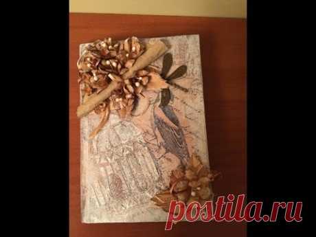 Блокнот винтажный. (Vintage Notepad).