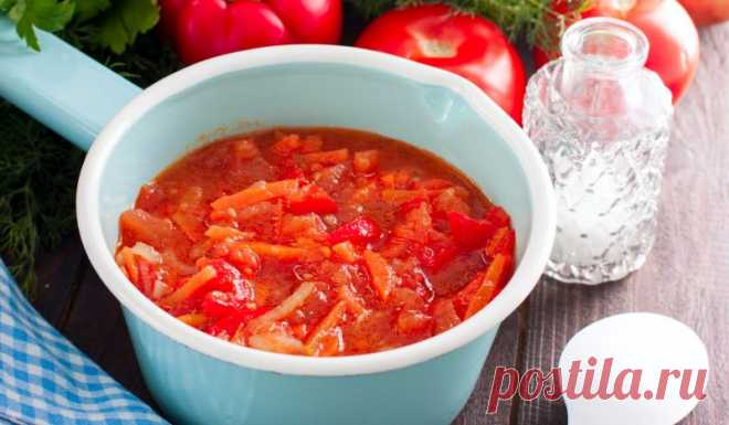 Лечо с морковью и луком