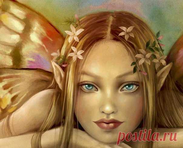 #Faerie #magic #flower #феи #music