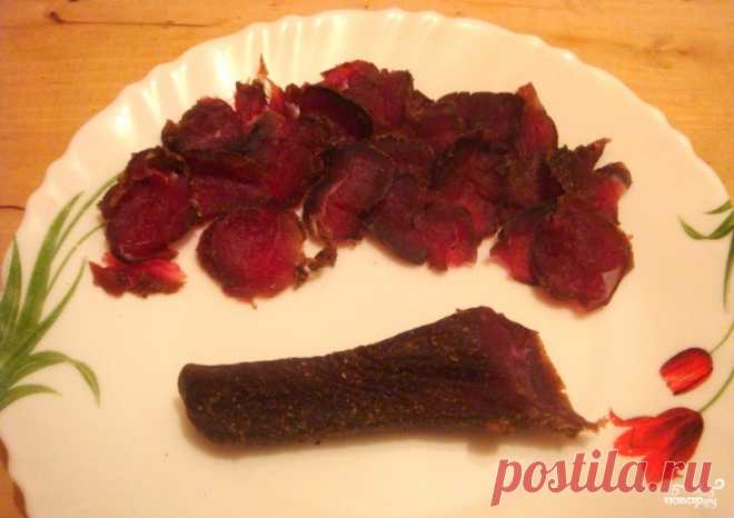 Говядина сыровяленая - пошаговый кулинарный рецепт с фото на Повар.ру