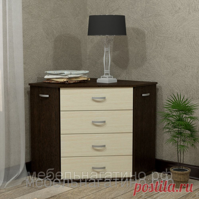 Комод угловой - купить по лучшей цене в Москве от компании "МЕБЕЛЬНАГАТИНО" - 43733462