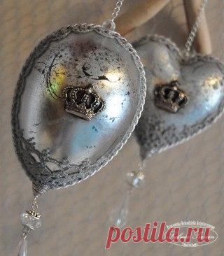 Вдохновляемся великолепными новогодними игрушками от Сильвии Сервин.