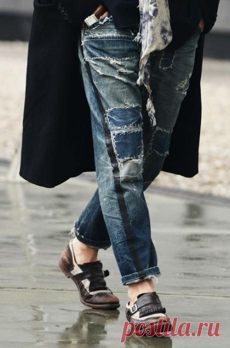 Японские заплатки, или "Boro" в дизайне одежды. Часть вторая: современность – Ярмарка Мастеров