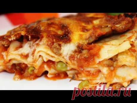 Классическая ЛАЗАНЬЯ с мясом. Подробный рецепт от итальянца!