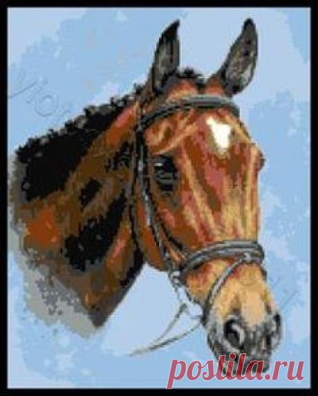 Three Horses Cross Stitch Pattern | Схемы Для Вышивки Крестиком